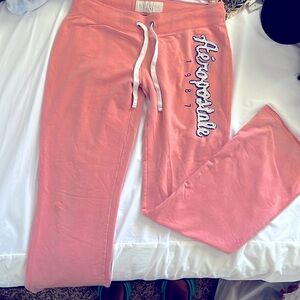 Junior’s Aeropostale Pink Flare Sweatpants